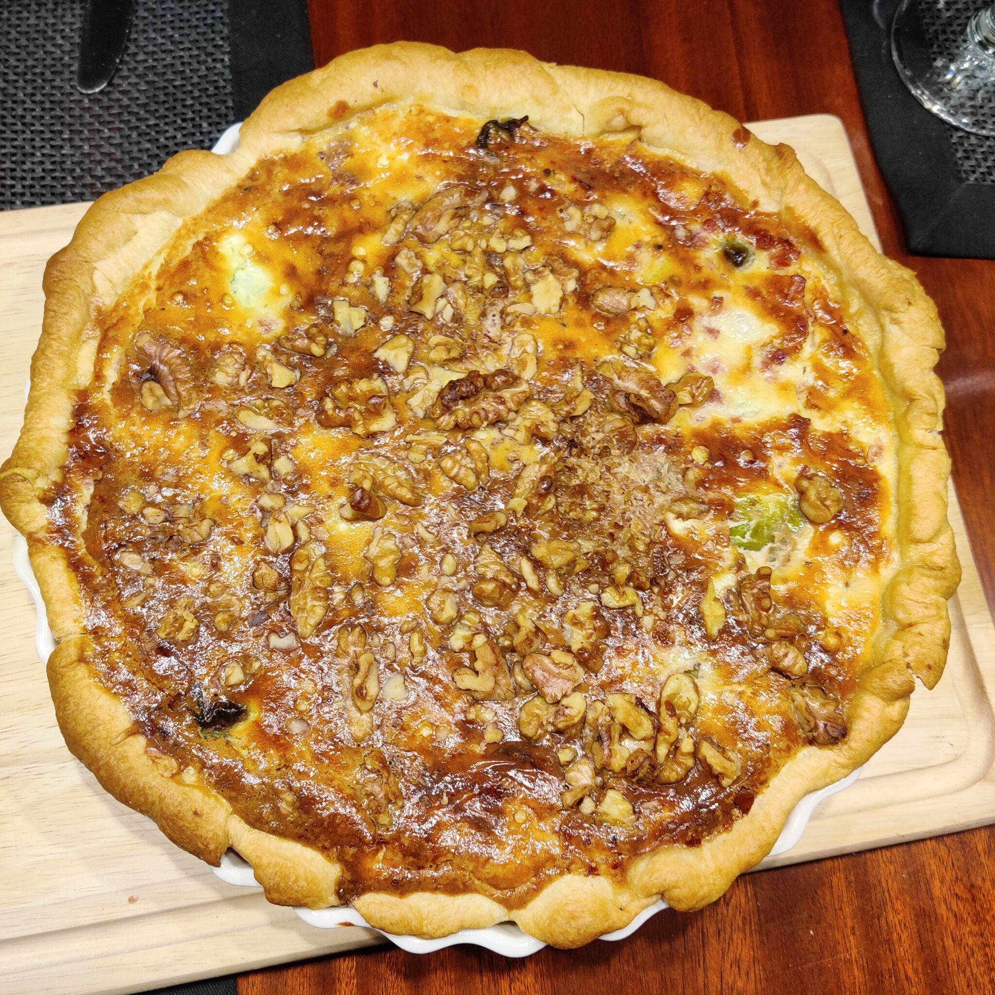 Rezept: Rosenkohl Quiche